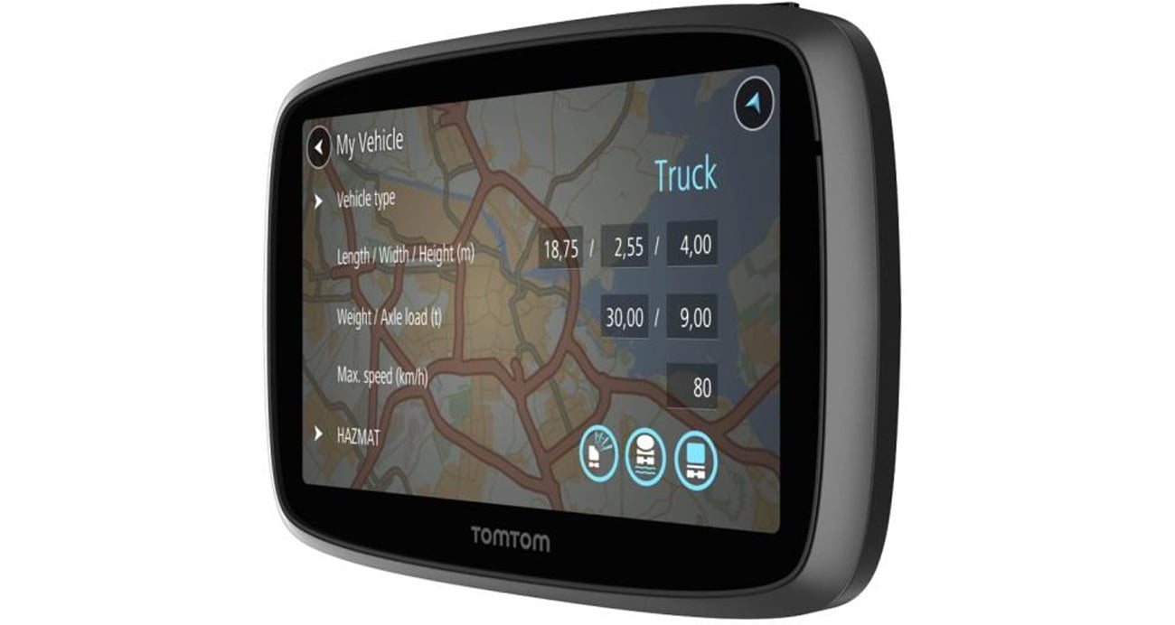 TomTom Trucker 6000 LTS 6" Europa Dożywotnia Nawigacje samochodowe